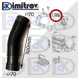 Въздуховод Audi A3 Seat Cordoba Ibiza Inca Leon Toledo Skoda Octavia Volkswagen Bora Caddy II Golf IV Polo